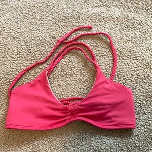 Midori pink bikini top